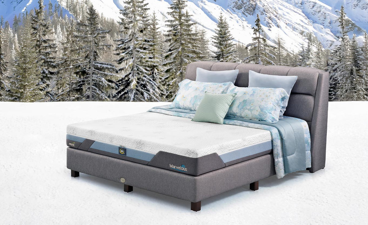 Set Spring Bed Serta Marvelous - Tennessee