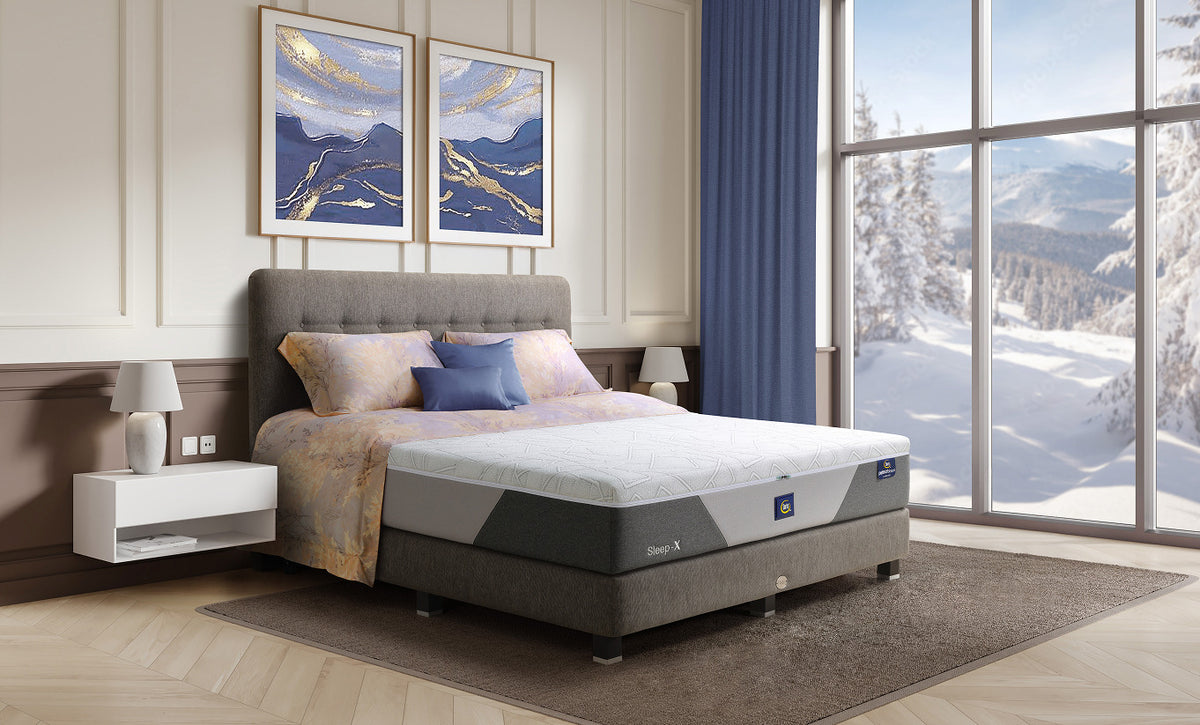 Set Spring Bed Serta Sleep X - Denver