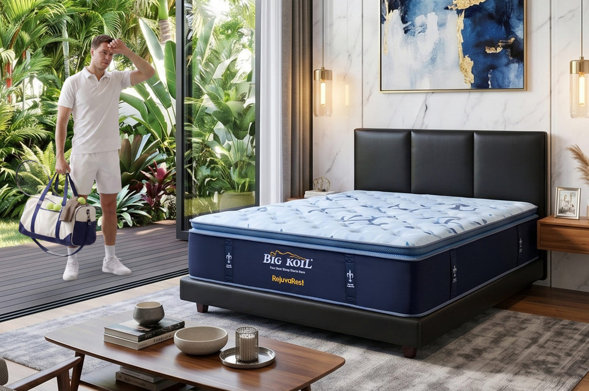 Kasur Spring Bed Big Koil Rejuvarest
