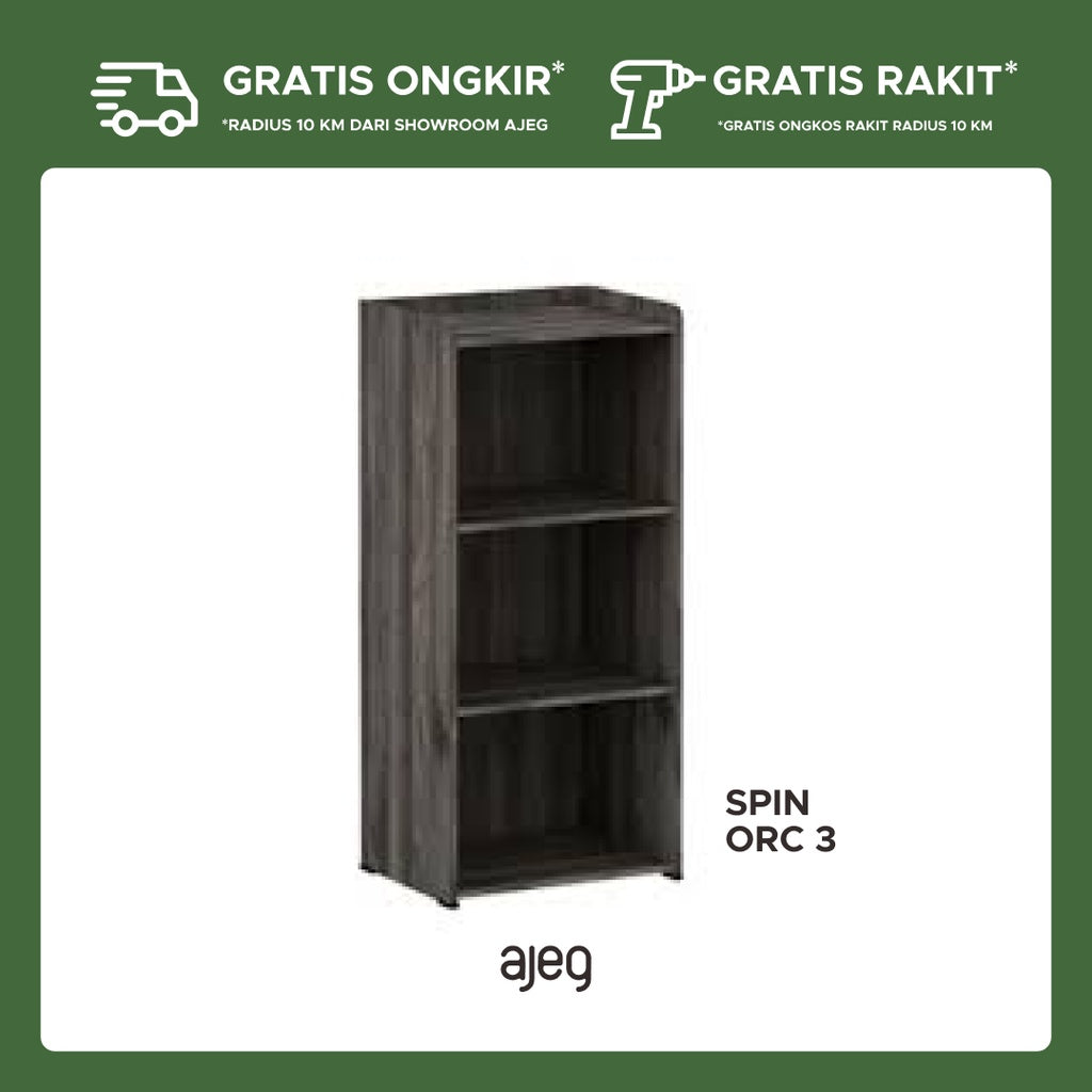 Rak Buku Spin ORC 3 - gambar 1