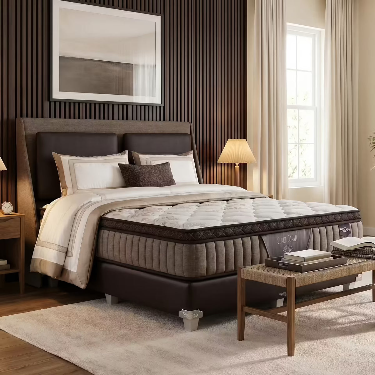 Set Spring Bed Comforta Super Dream - Popular Areli