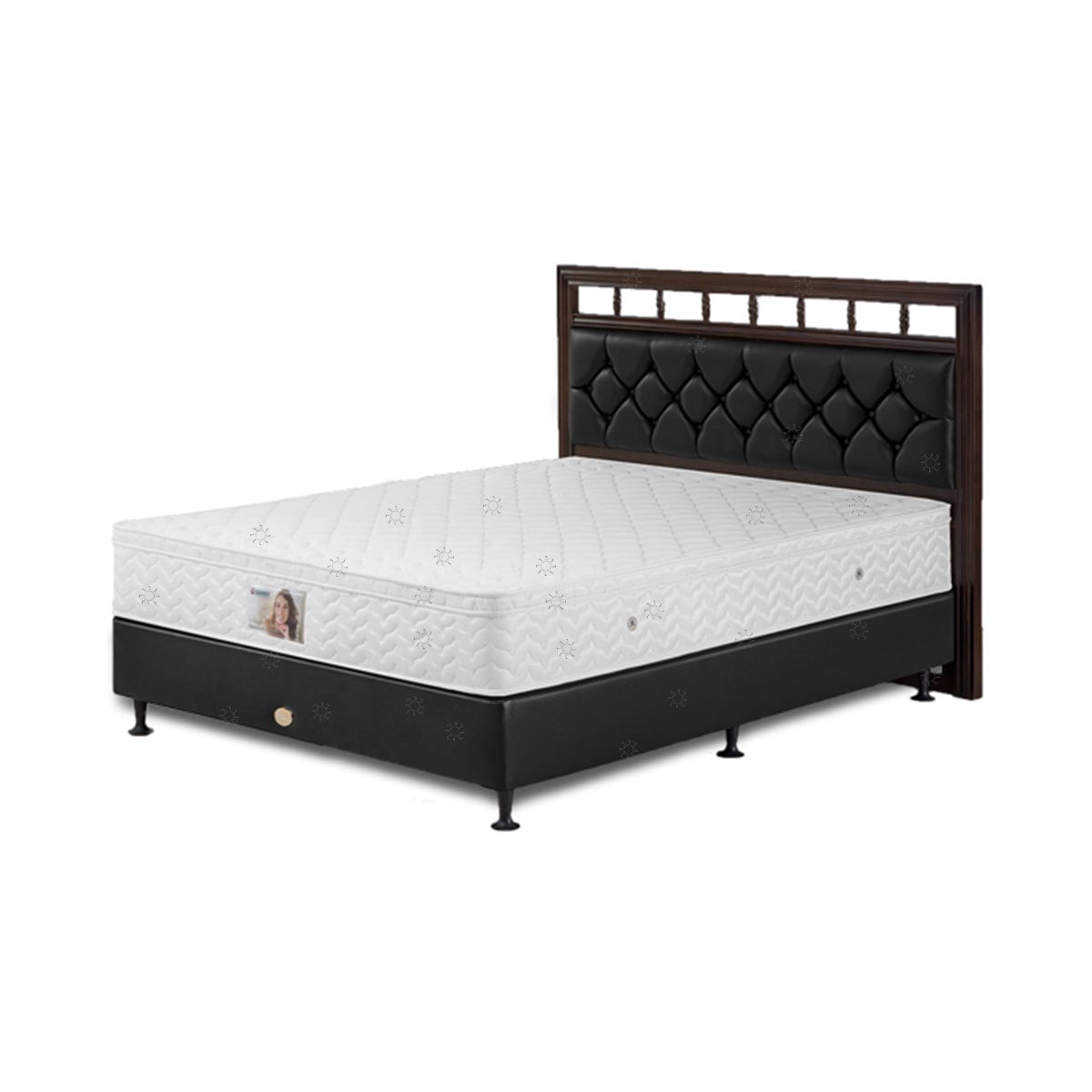 Set Spring Bed Guhdo Standard Plush Top - Atlantic Medallion