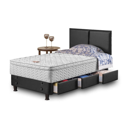 Set Spring Bed Guhdo Standard Plush Top - Drawer Horizontal Split Atlantic