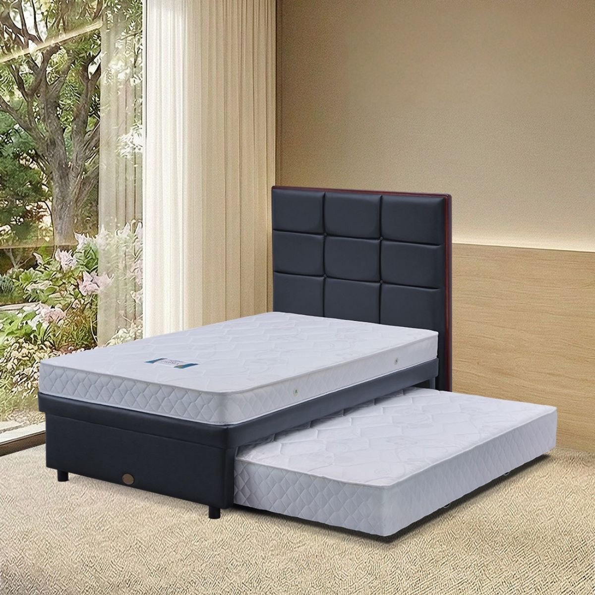 Set Spring Bed 3-in-1 Guhdo New Prima - Rosela LIS
