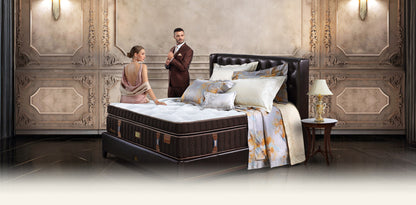 Set Spring Bed King Koil Masterpiece - Chesterfield