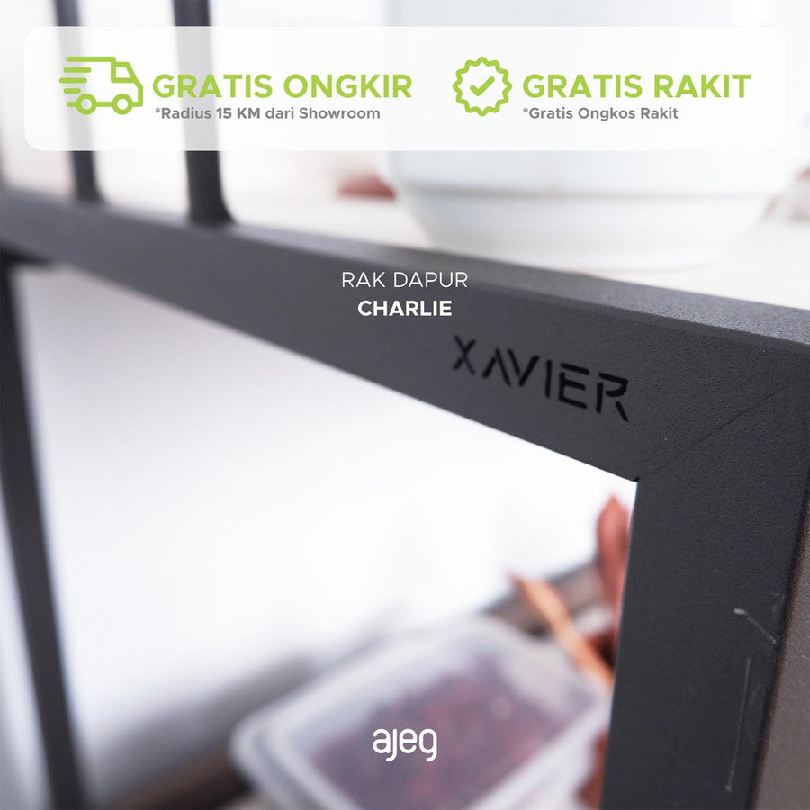 Rak Dapur Serbaguna Charlie - gambar 5