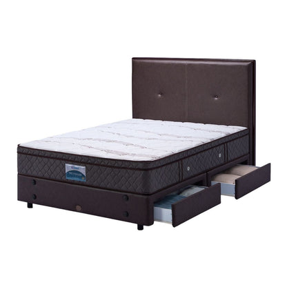Set Guhdo Drawer Bed Standard Plush Top - Rosela LIS