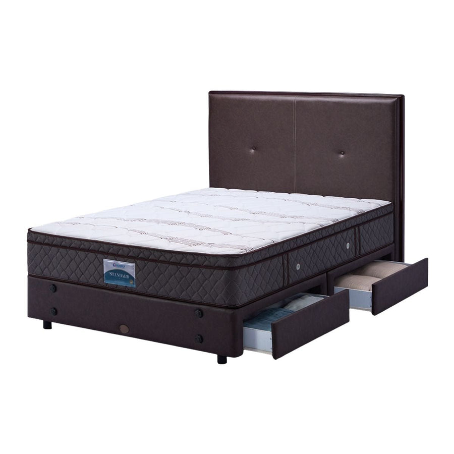 Set Guhdo Drawer Bed Standard Plush Top - Rosela LIS