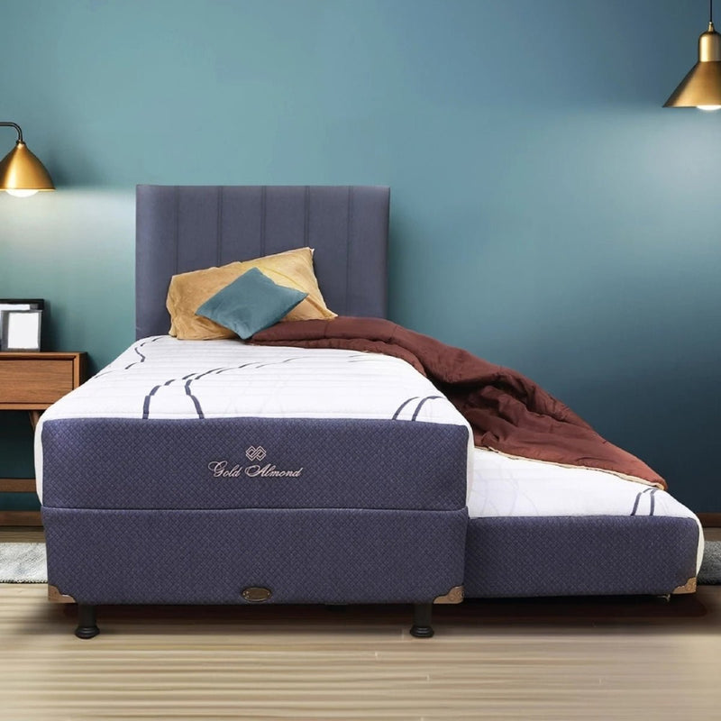 Set Spring Bed 2-in-1 Central Gold Almond - Dakota