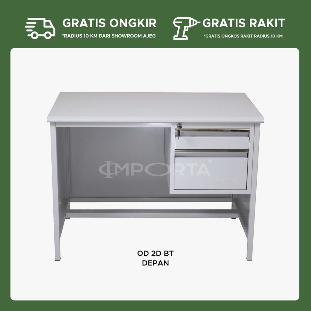 Meja Kantor 2 Laci IMP OD-2D BT - gambar 1