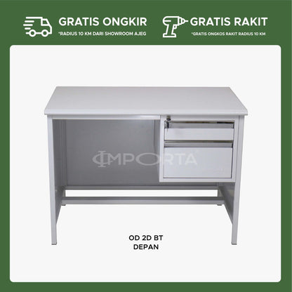 Meja Kantor 2 Laci IMP OD-2D BT - gambar 1