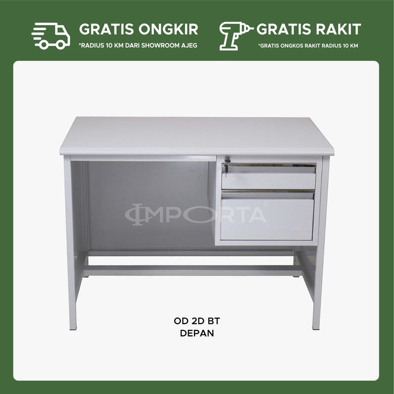 Meja Kantor 2 Laci IMP OD-2D BT - gambar 1