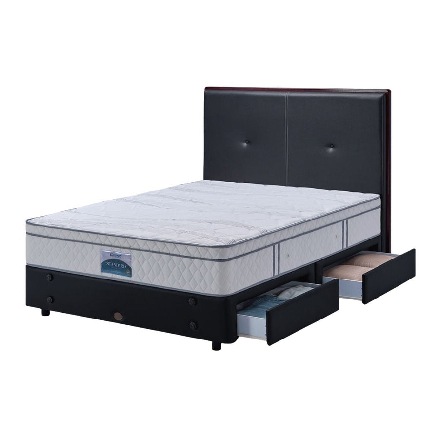 Set Guhdo Drawer Bed Standard Plush Top - Rosela LIS