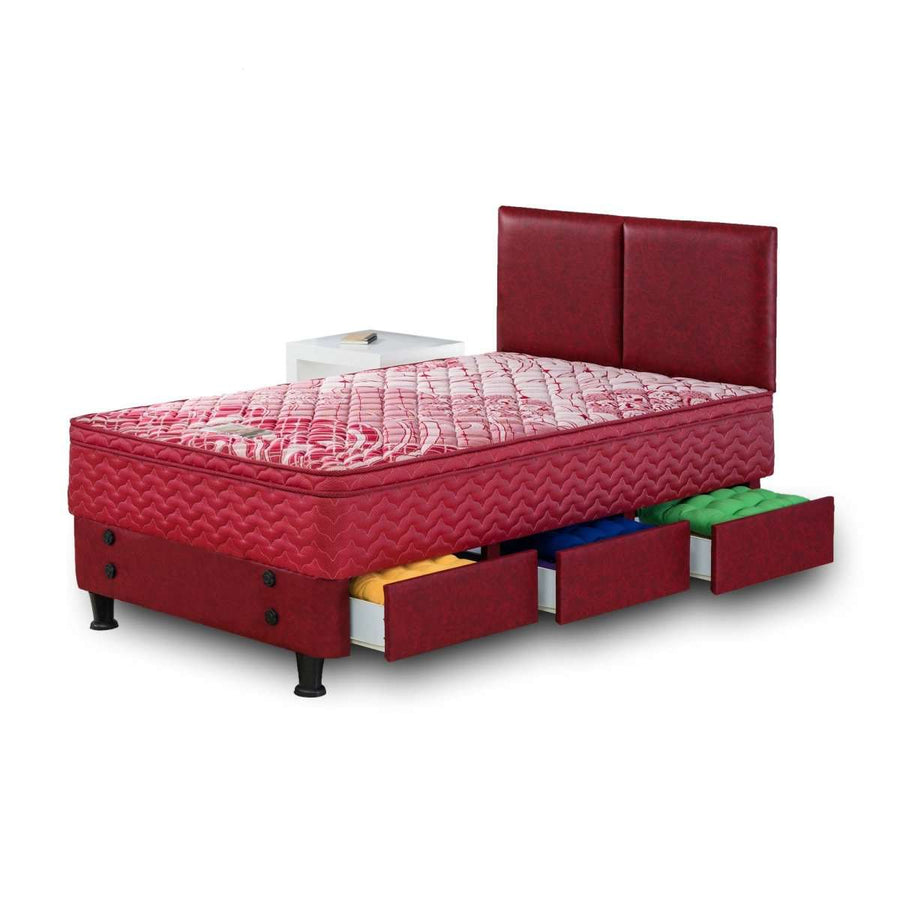 Set Spring Bed Guhdo Standard Plush Top - Drawer Horizontal Split Atlantic