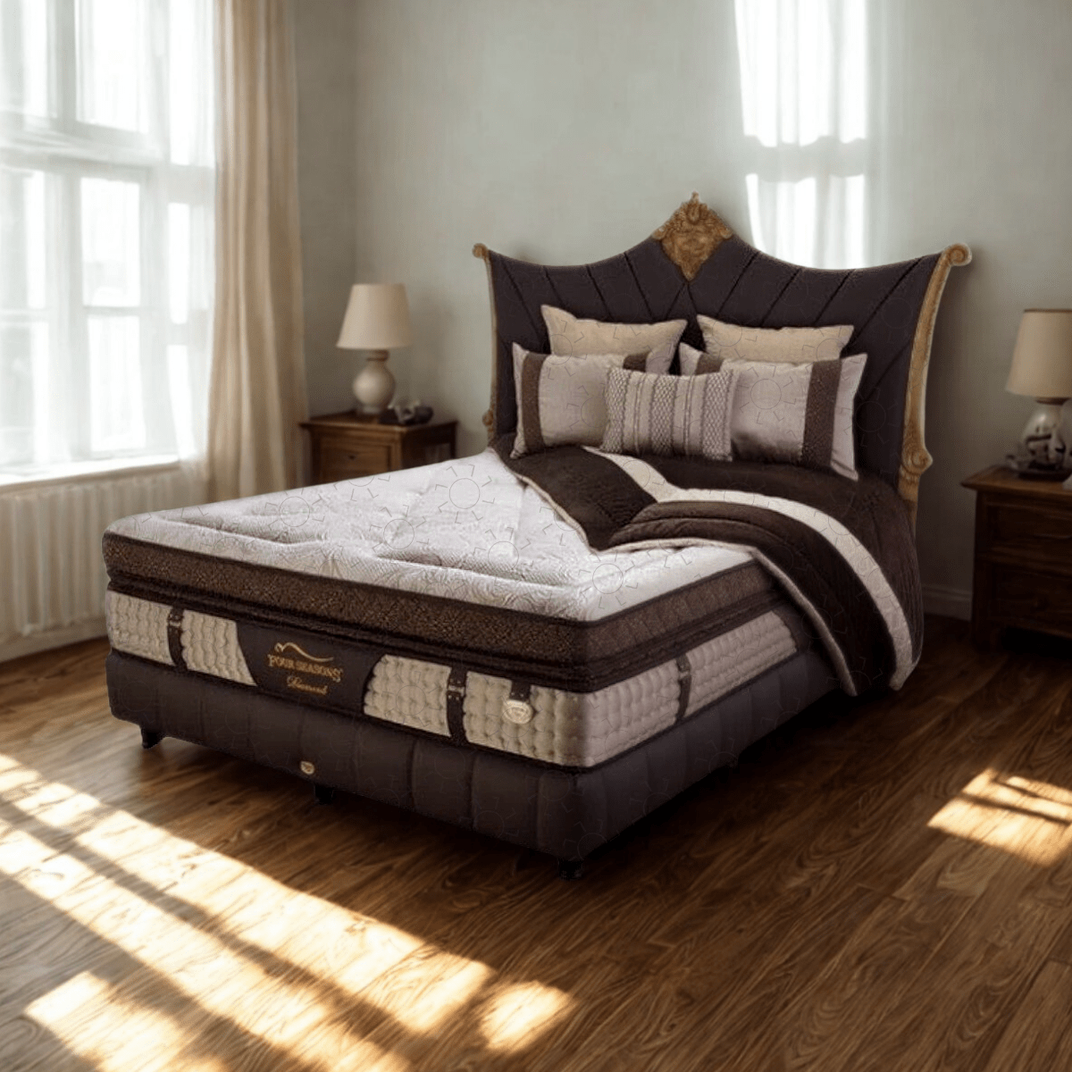 Set Spring Bed Spring Air Diamond - Ethan Nicole