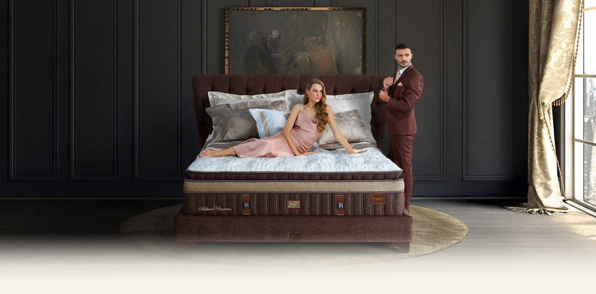 Set Spring Bed King Koil Natural Response - Clearmont