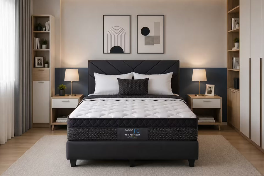 Set Spring Bed Superfit Neo Platinum - Logan