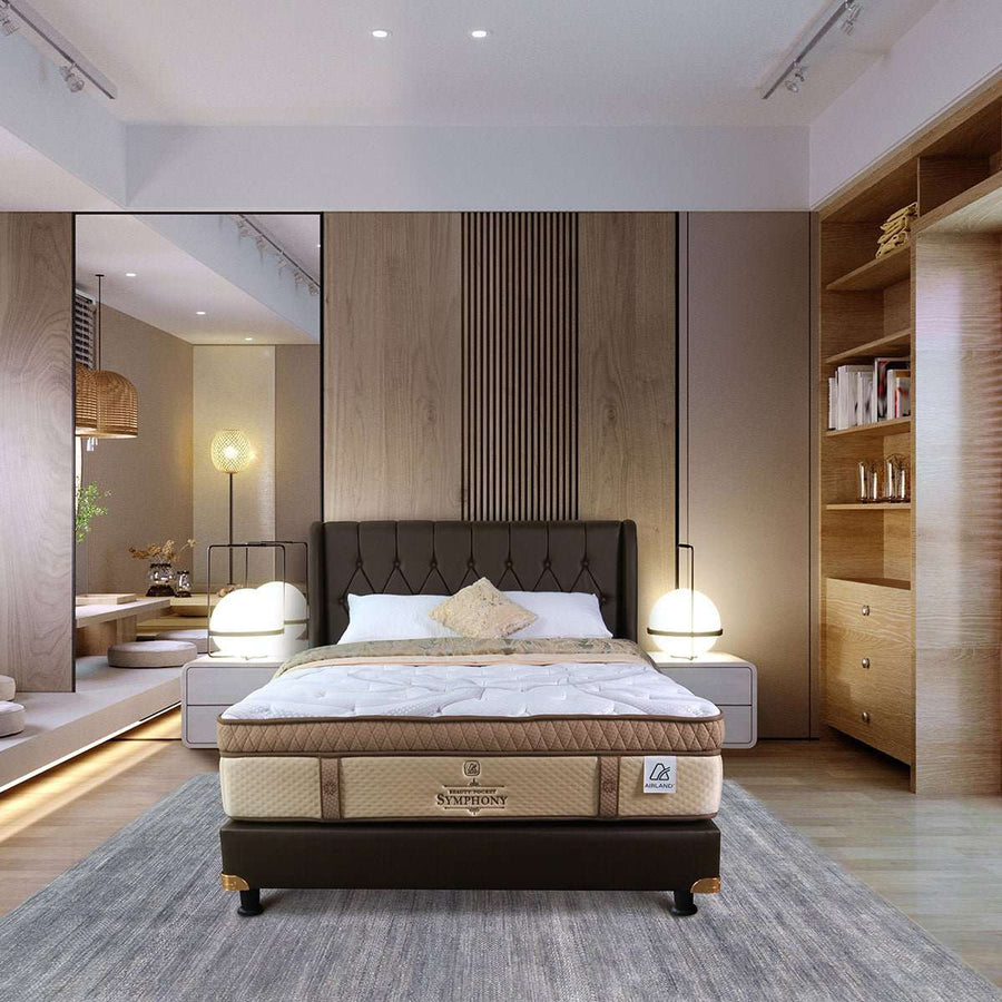 Set Spring Bed Airland Beauty Pocket Symphony - Gold Harriet