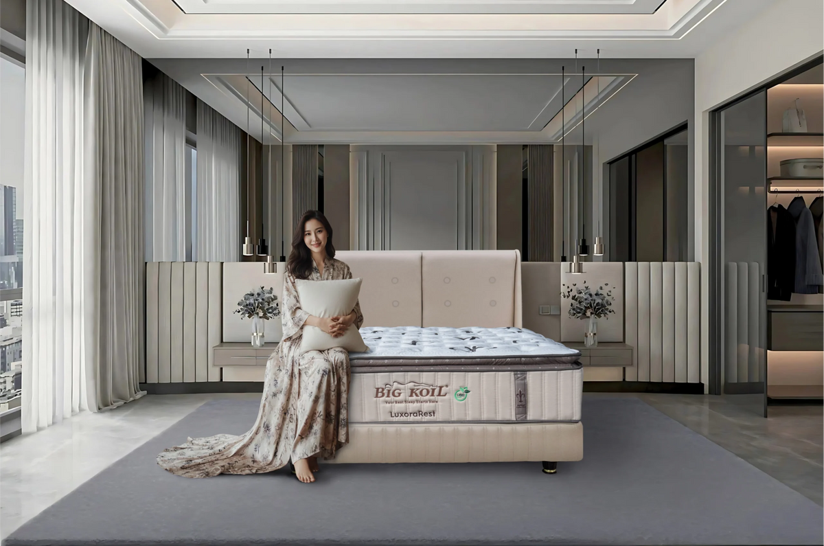 Kasur Spring Bed Big Koil Luxorarest (Legacy)