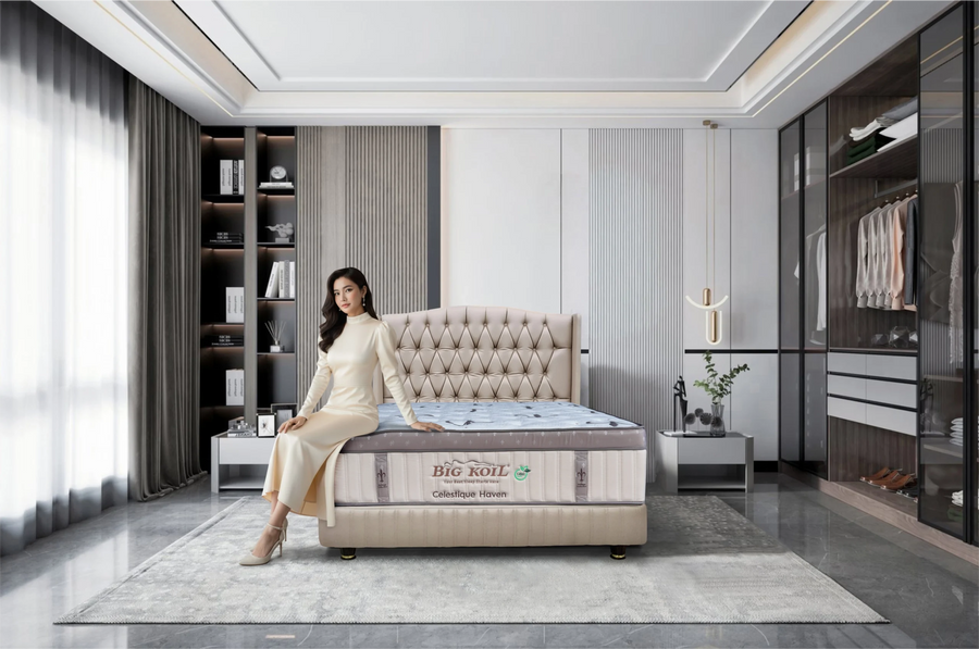 Kasur Spring Bed Big Koil Celestique Haven (Heirloom)
