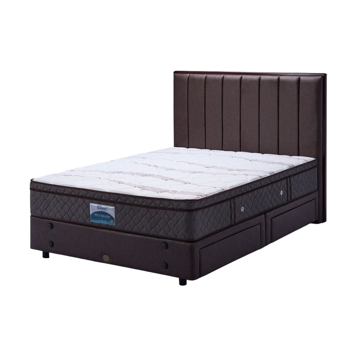 Set Guhdo Drawer Bed Standard Plush Top - Marina LIS