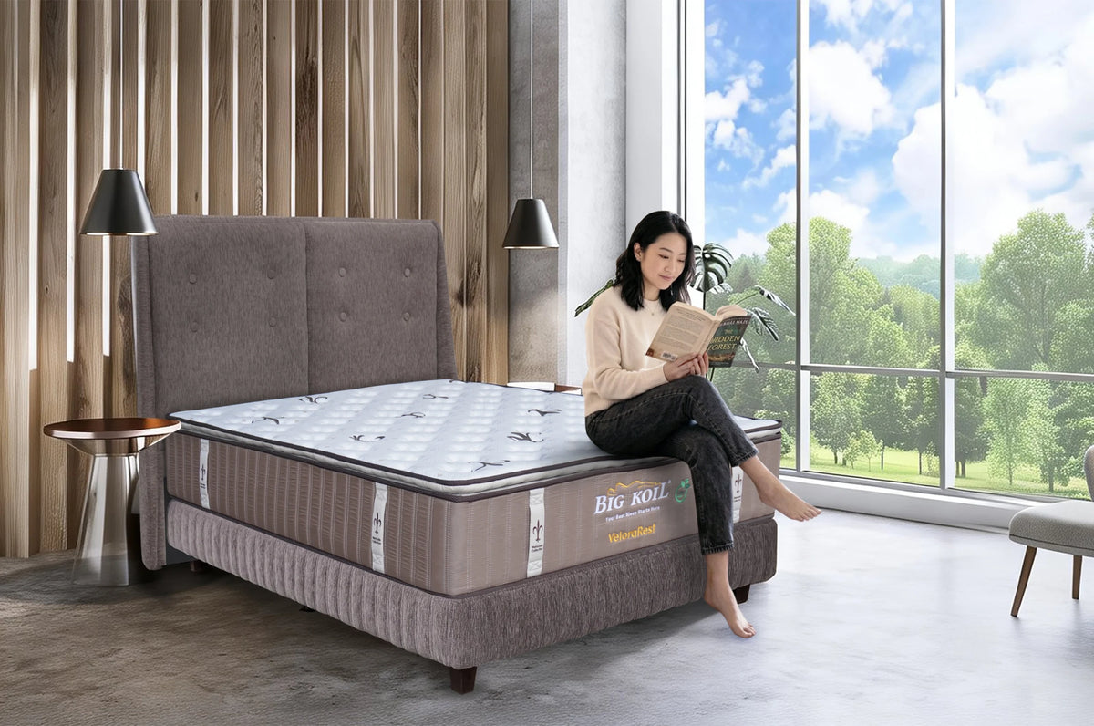 Kasur Spring Bed Big Koil Velorarest (Serene)