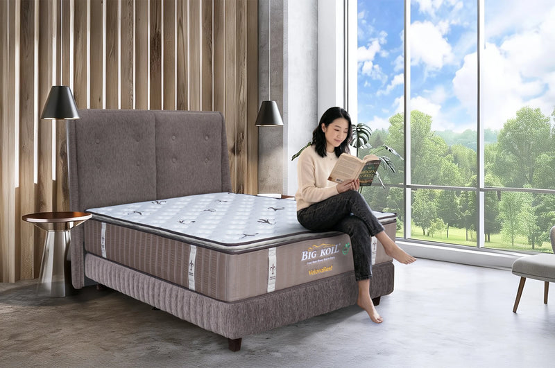 Kasur Spring Bed Big Koil Velorarest (Serene)