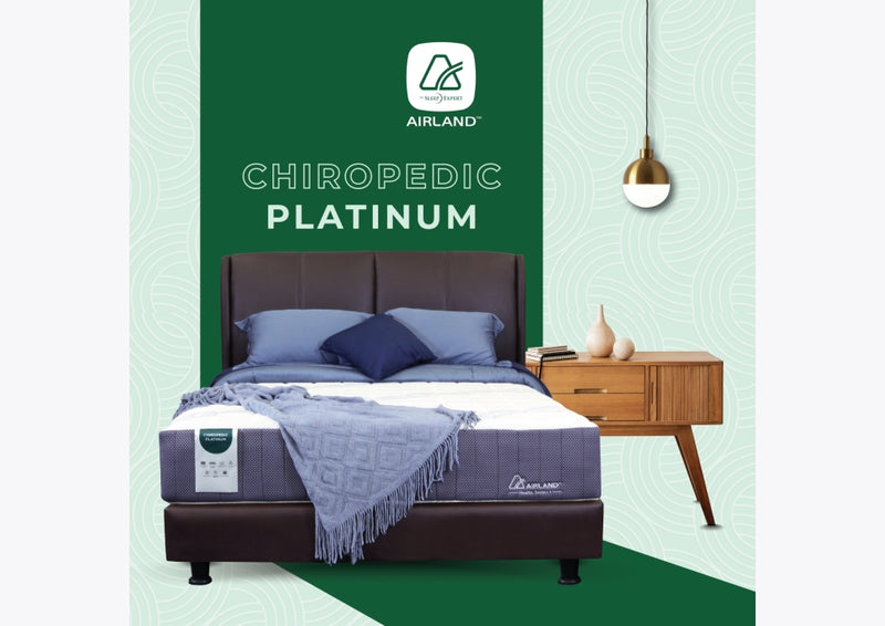 Set Spring Bed Airland Chiropedic Platinum - Deluxe Fraser