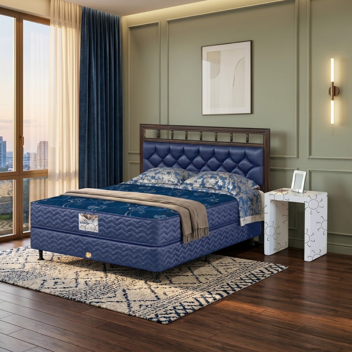 Set Spring Bed Guhdo New Prima - Drawer Horizontal Split Medallion