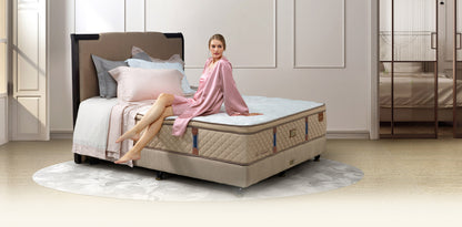 Set Spring Bed King Koil Chiro Endorsed - Antelope