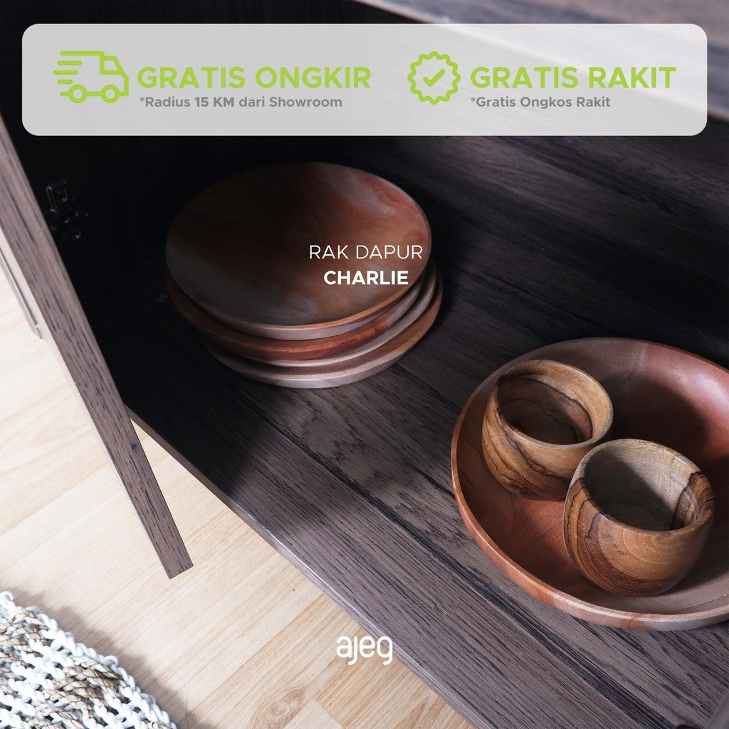 Rak Dapur Serbaguna Charlie - gambar 4