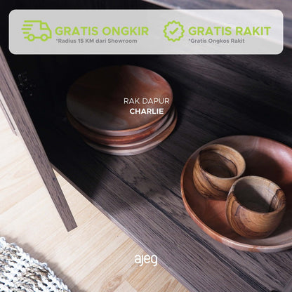 Rak Dapur Serbaguna Charlie - gambar 4