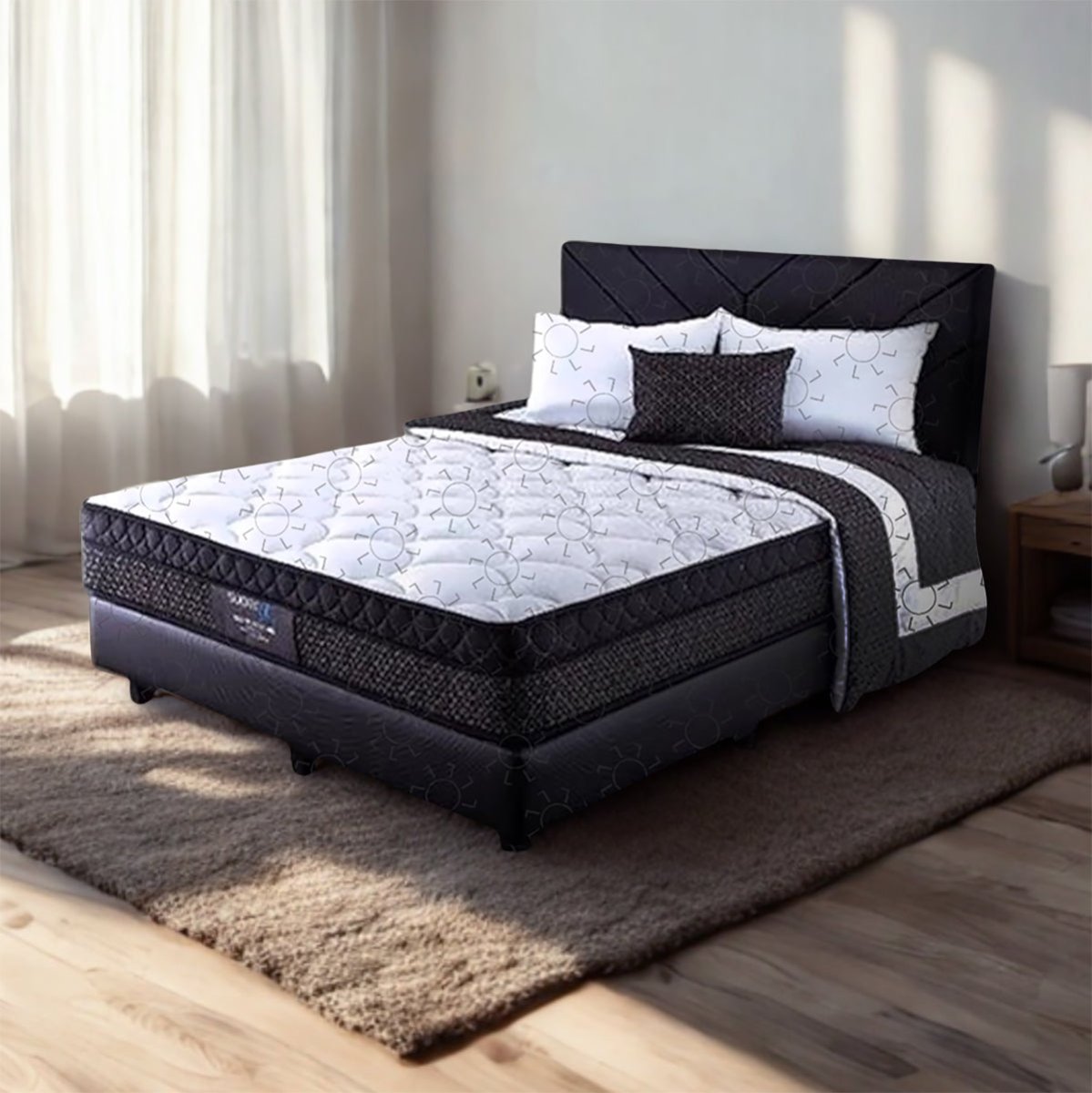 Set Spring Bed Superfit Neo Platinum - Logan