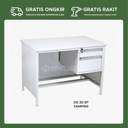 Meja Kantor 2 Laci IMP OD-2D BT - gambar 2
