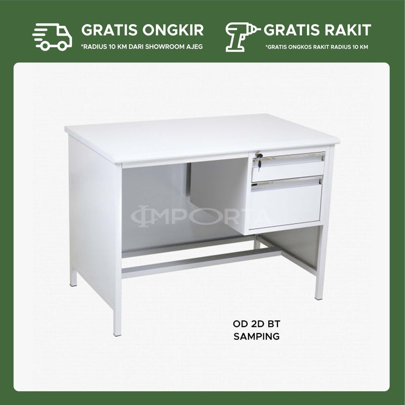 Meja Kantor 2 Laci IMP OD-2D BT - gambar 2