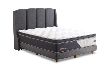 Set Spring Bed Elite Royal Estima - Berlin Cherry