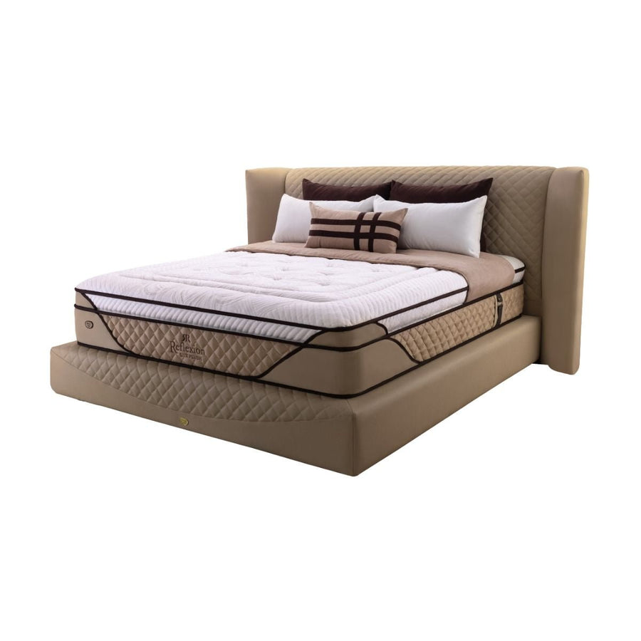 Set Spring Bed Spring Air Reflexion Lux Plush - Mondial Zermatt