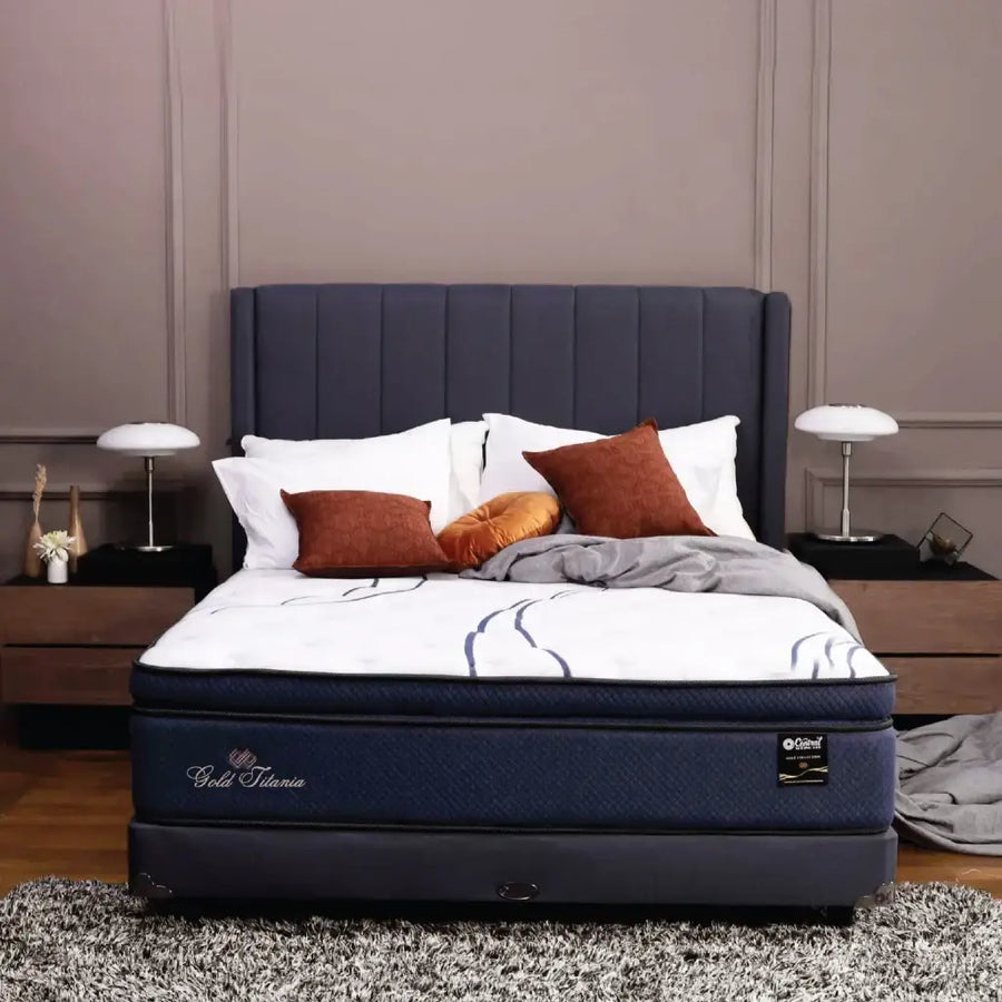 Set Spring Bed Central Gold Titania - Malva 20 Terra