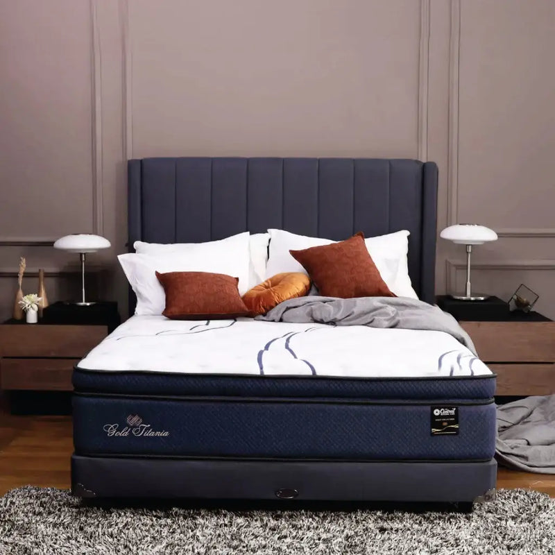 Set Spring Bed Central Gold Titania - Malva 20 Dakota