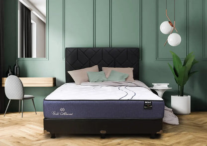 Set Spring Bed Central Gold Almond - Cellini 20 Oasis