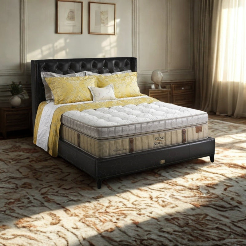 Set Spring Bed King Koil Masterpiece - Chesterfield