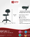 Activ Kursi Kantor KENT KS 101