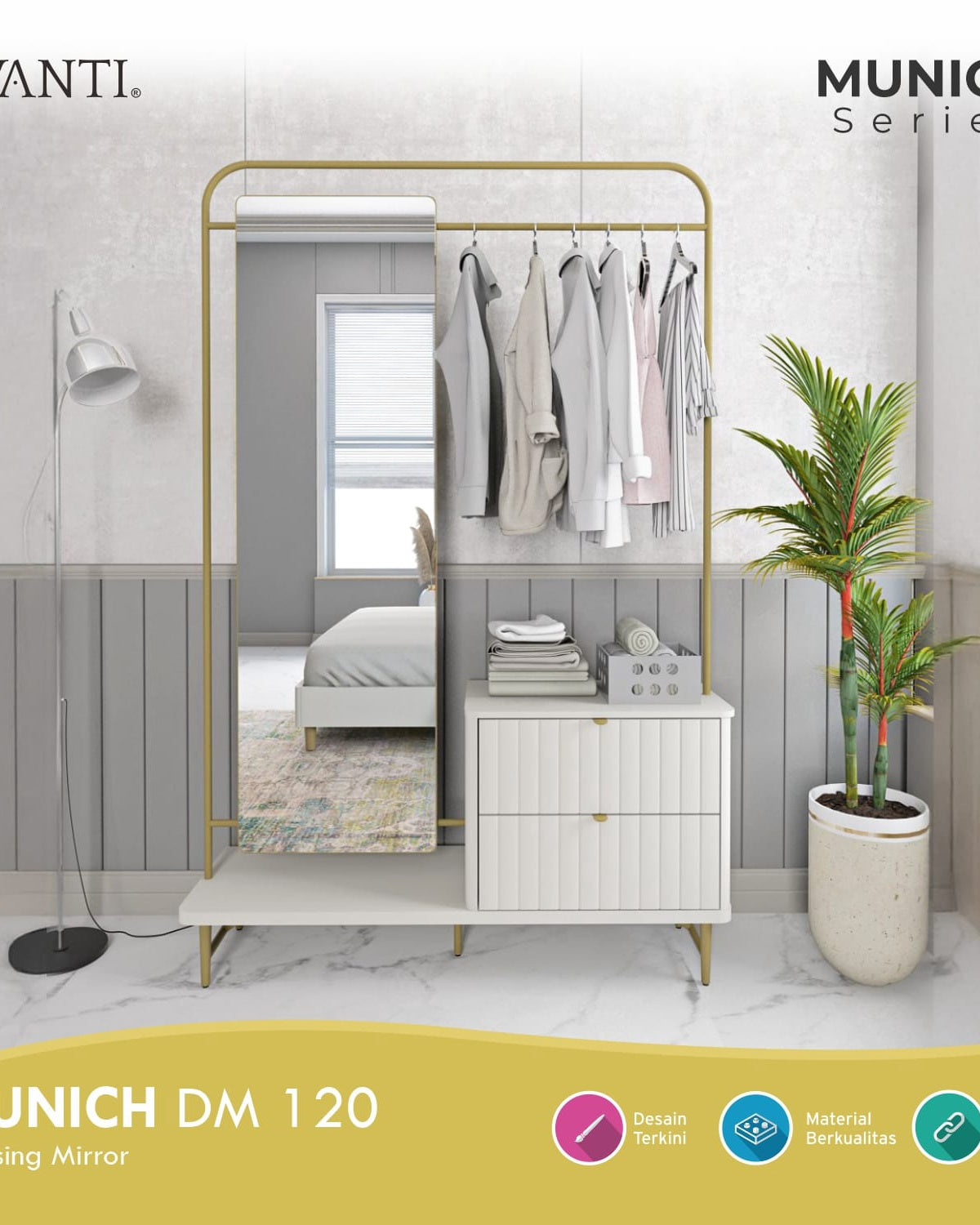 Activ Rak Serbaguna MUNICH DM 120