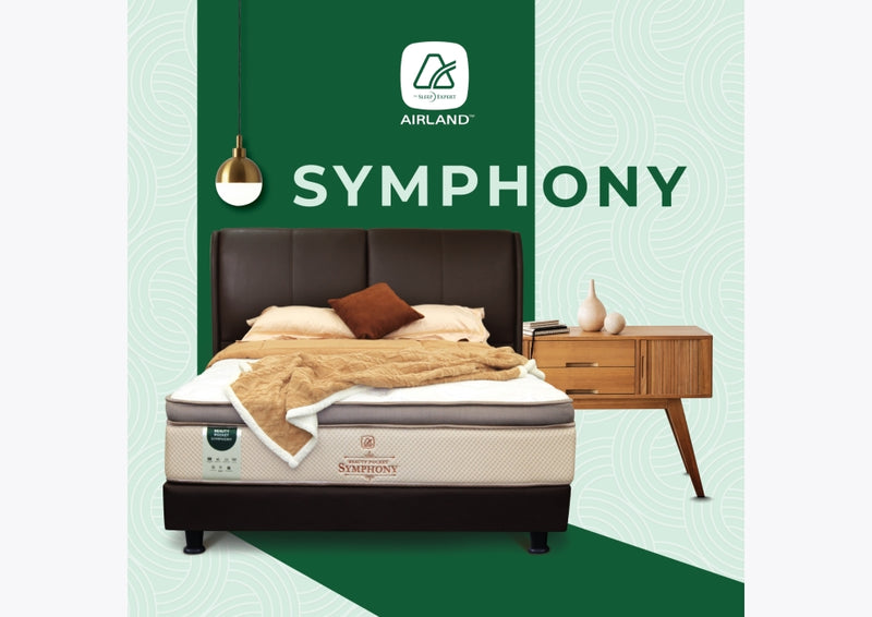 Set Spring Bed Airland Beauty Pocket Symphony - Deluxe Fraser