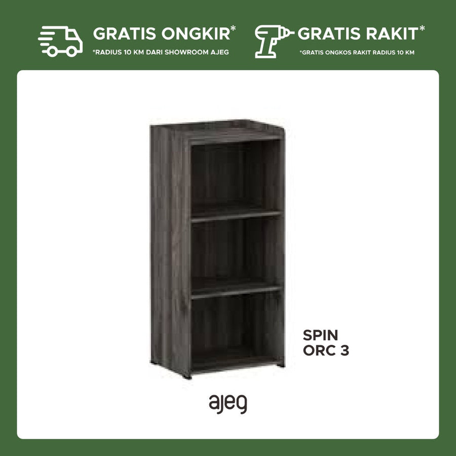 Rak Buku Spin ORC 3 - gambar 1