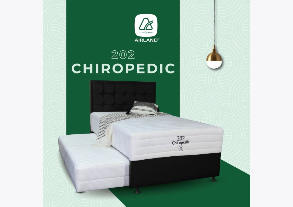 Set Spring Bed 2-in-1 Airland 202 Chiropedic - Fairview
