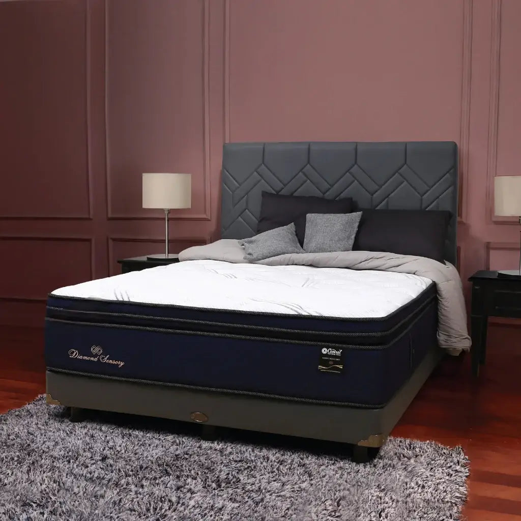 Set Spring Bed Central Diamond Sensory - Cellini 15 Oasis