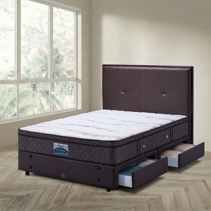 Set Guhdo Drawer Bed Standard Plush Top - Rosela LIS