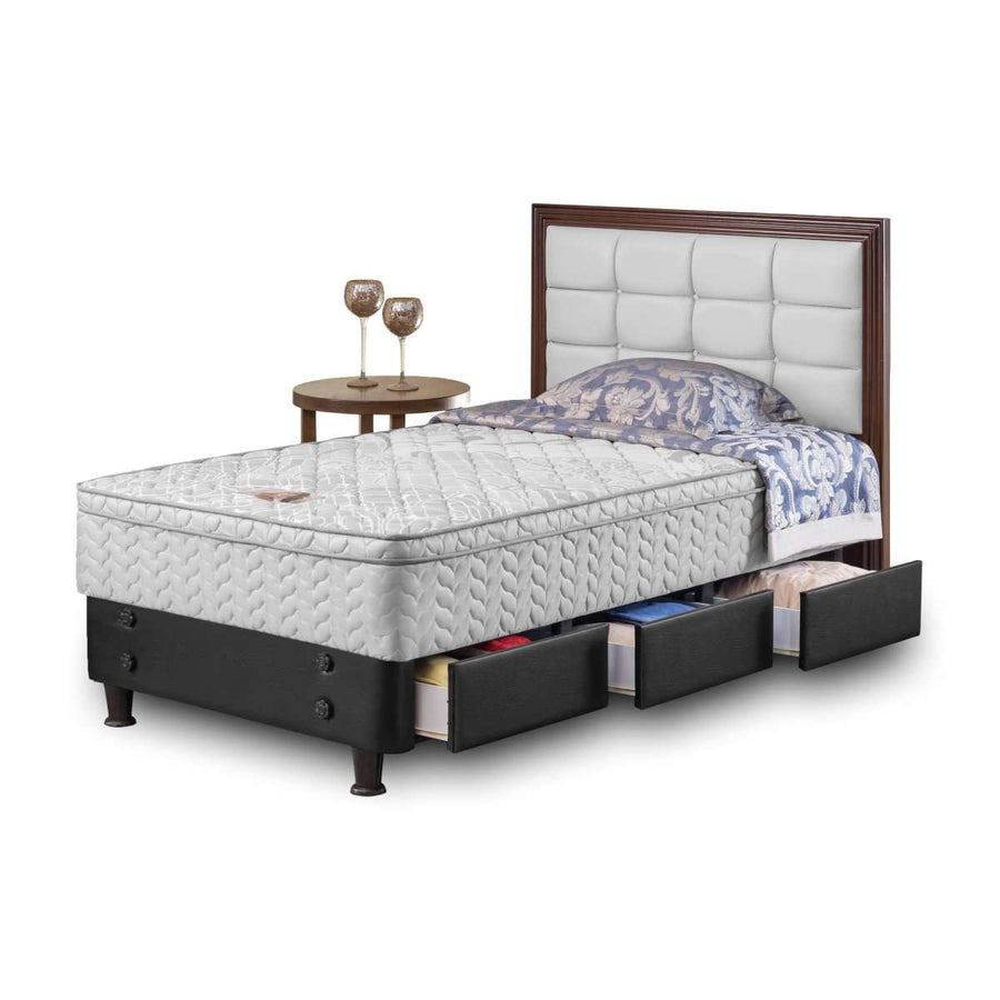 Set Spring Bed Guhdo Standard Plush Top - Drawer Horizontal Split Metropolis