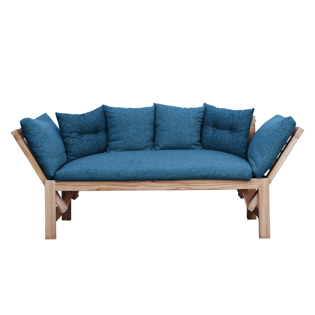 AJEG.CO.ID - Sofa Wooden 3 Seater Minimalis Moratta - gambar 9